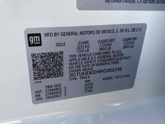 2024 GMC Sierra 1500 SLT in Wyoming, WY - Fremont Motor Company