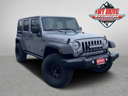 2017 Jeep Wrangler Unlimited Rubicon in Wyoming, WY - Fremont Motor Company