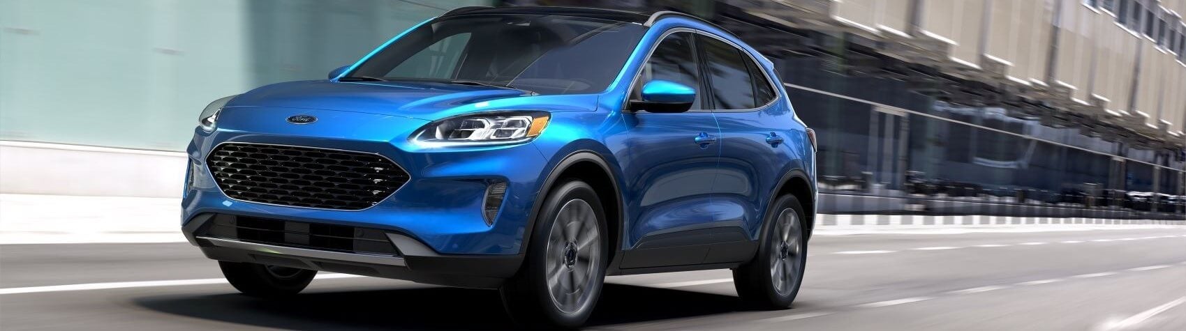 Ford Escape in Blue Snipped