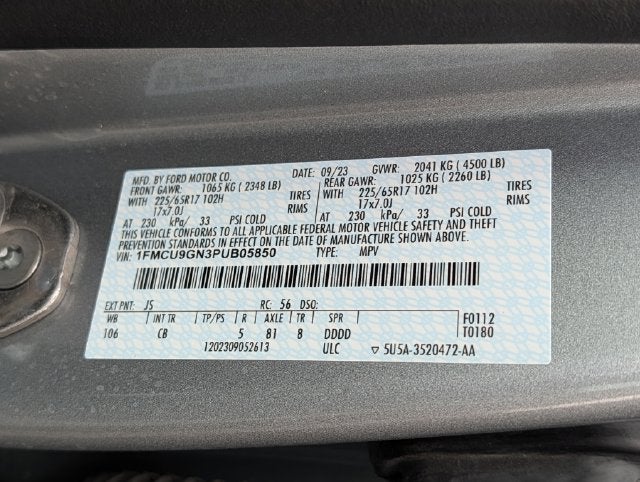 2023 Ford Escape Active