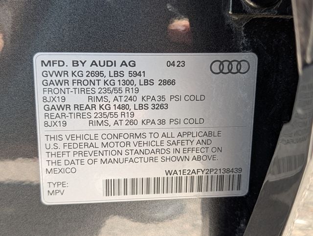 2023 Audi Q5 e 55 Premium S Line