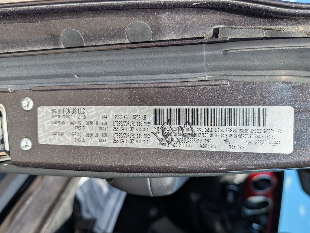 2018 Jeep Wrangler Rubicon