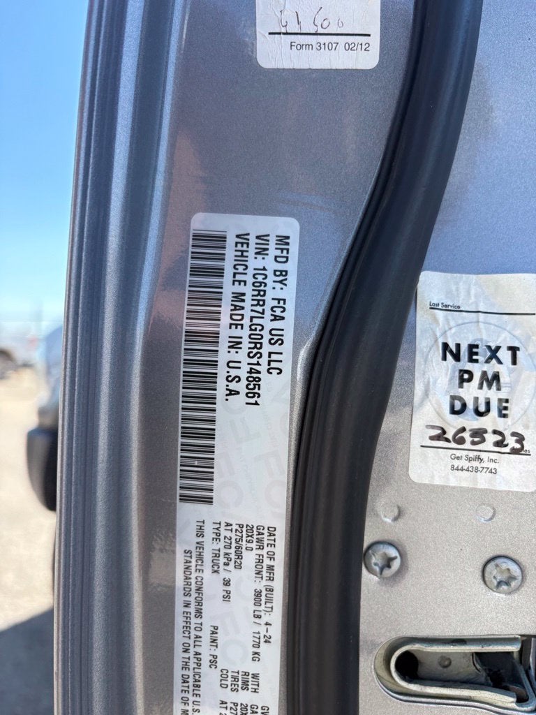 2024 RAM 1500 Warlock 4x4