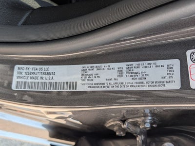 2026 RAM 1500 Laramie Night Edition