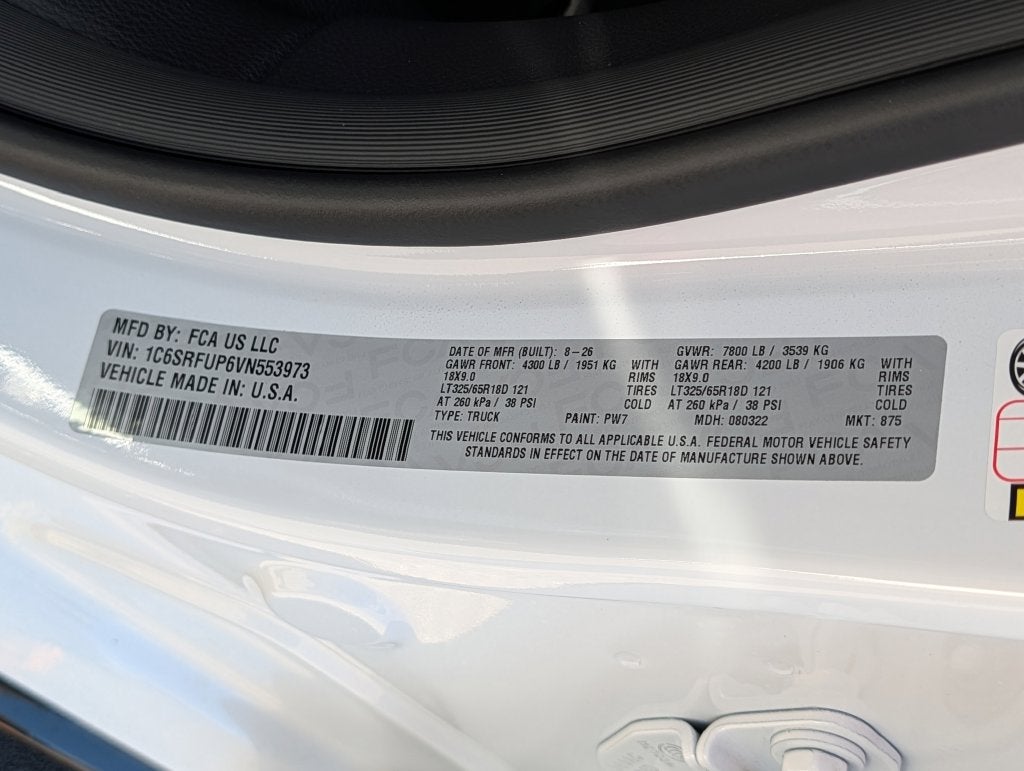 2027 RAM 1500 RHO