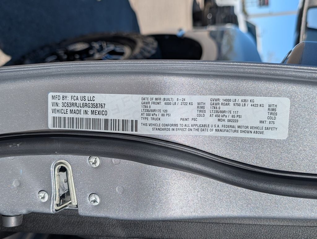 2024 RAM 3500 Laramie