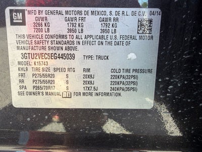 2014 GMC Sierra 1500 SLT