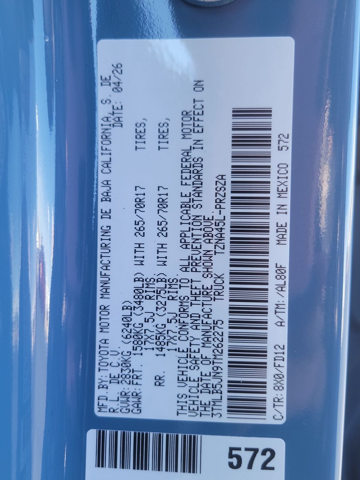 2026 Toyota Tacoma TRD Off-Road