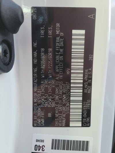 2026 Toyota Sienna Base