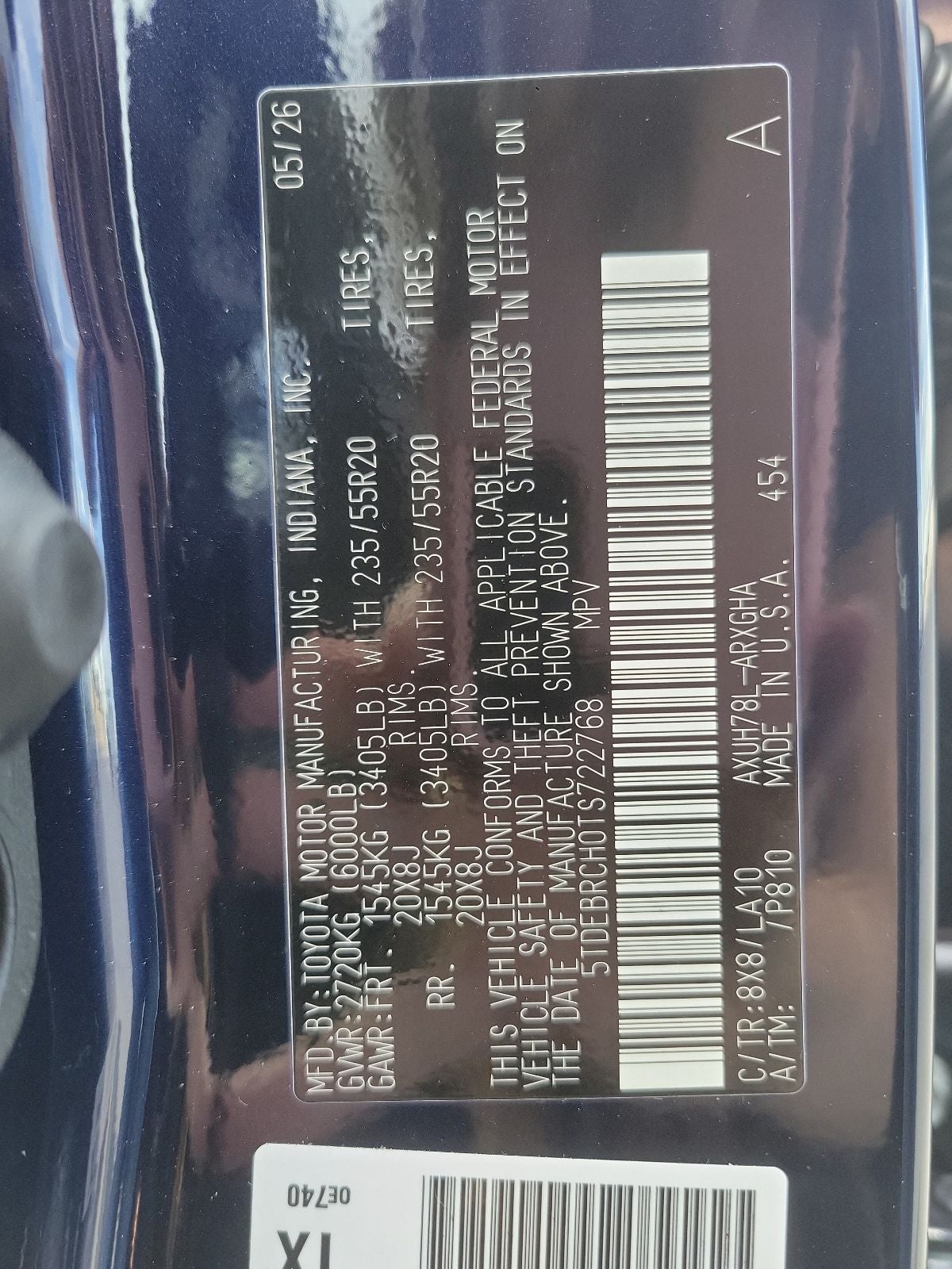 2026 Toyota Highlander Hybrid Platinum