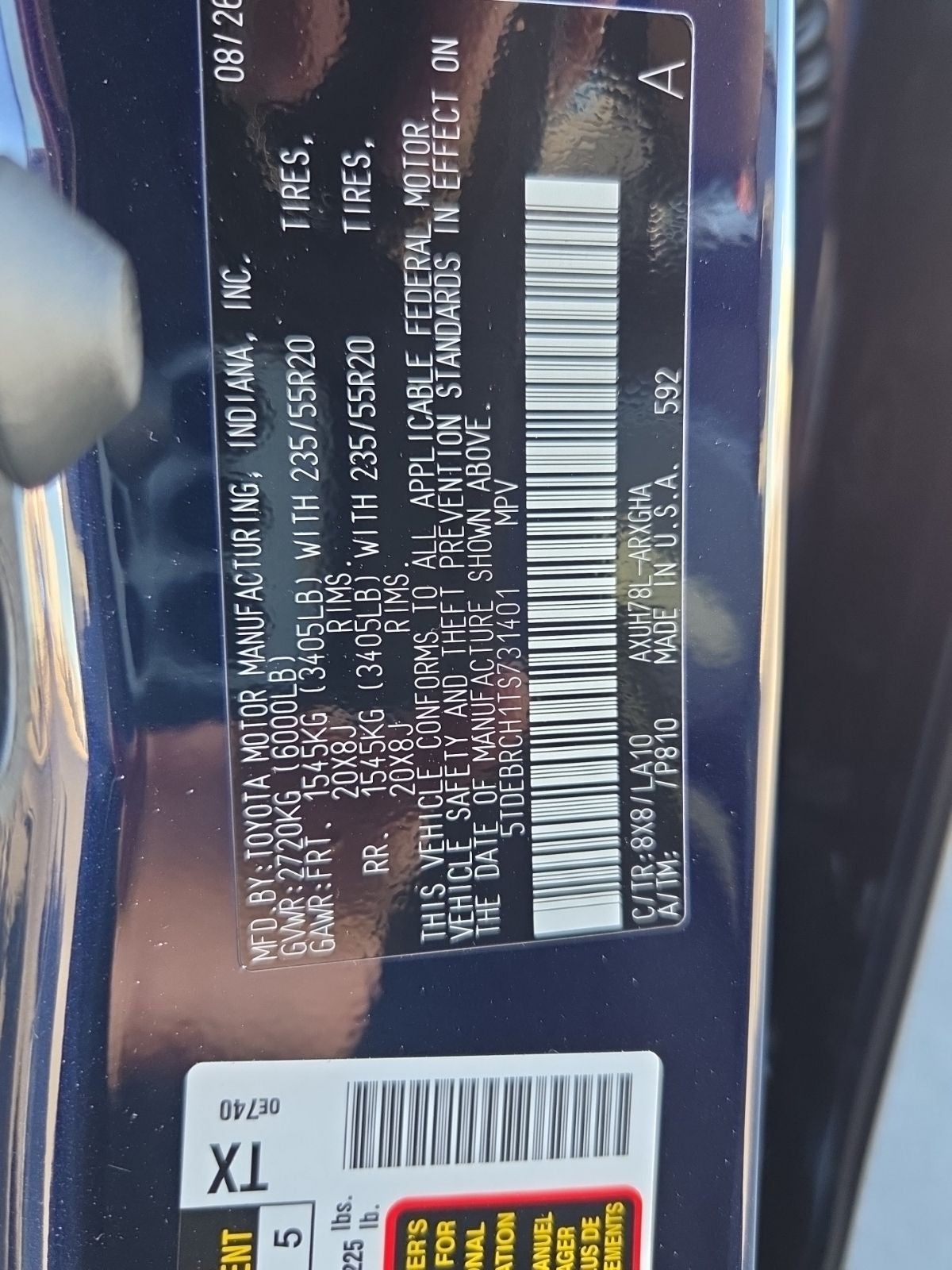 2026 Toyota Highlander Hybrid Platinum