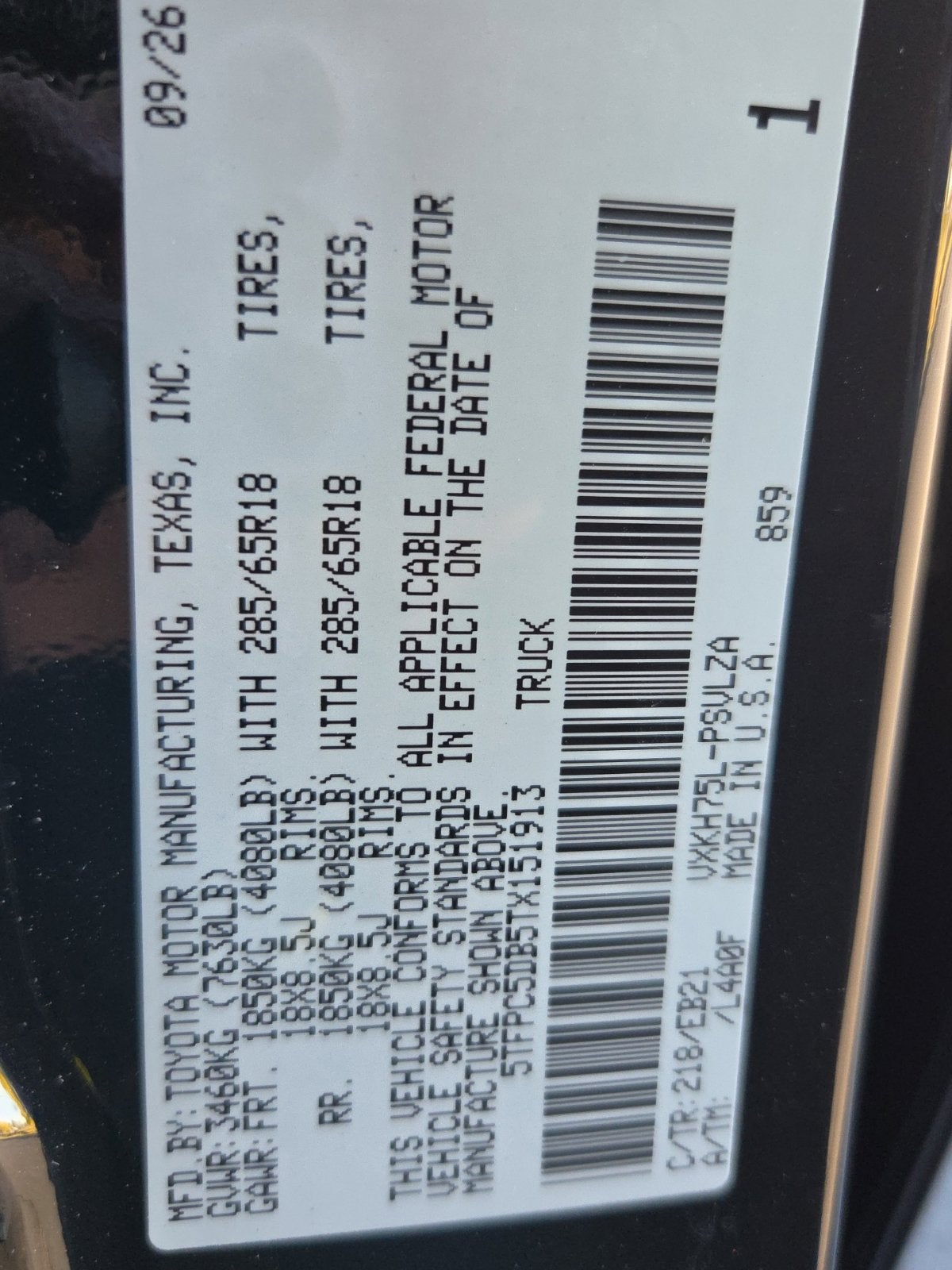 2026 Toyota Tundra Hybrid TRD Pro