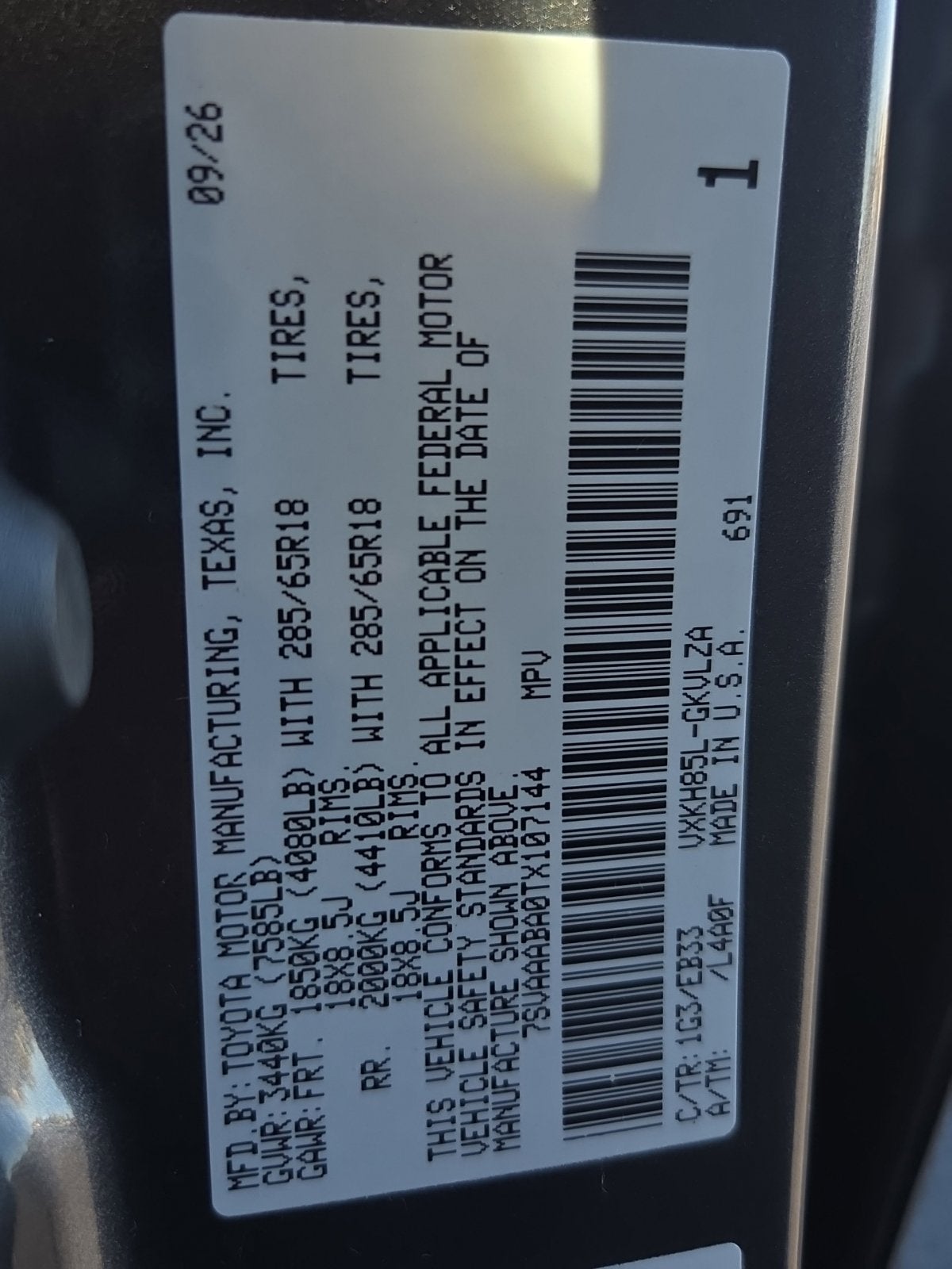 2026 Toyota Sequoia TRD Pro