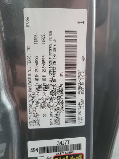 2026 Toyota Sequoia 1794 Edition