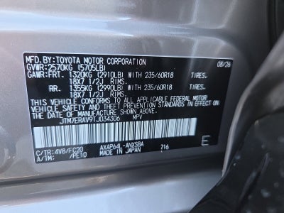 2026 Toyota RAV4 Plug-In Hybrid SE