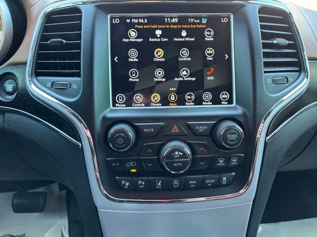 2018 Jeep Grand Cherokee Summit