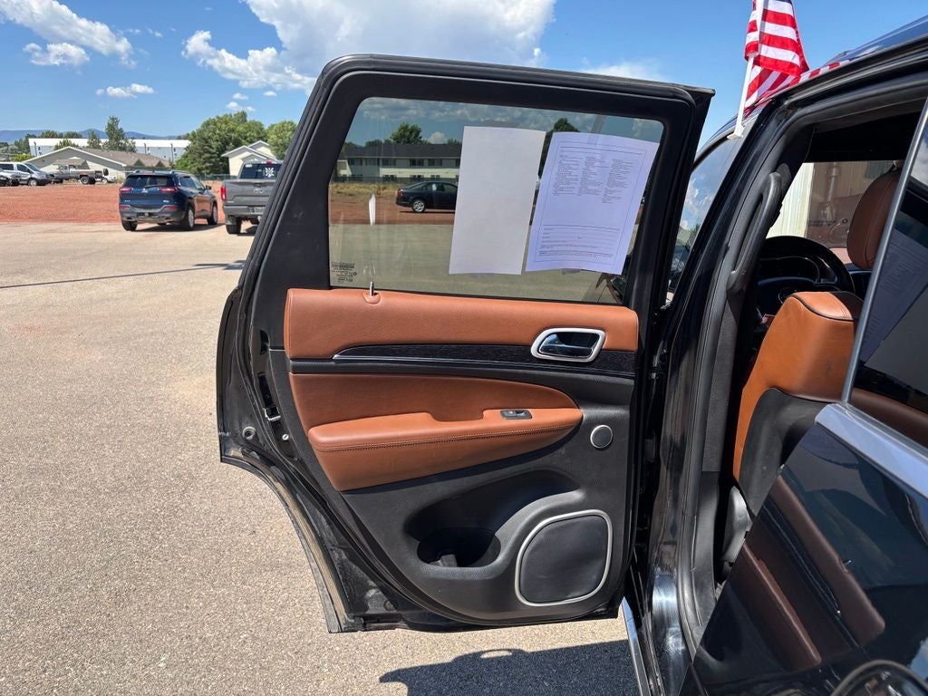 2018 Jeep Grand Cherokee Summit
