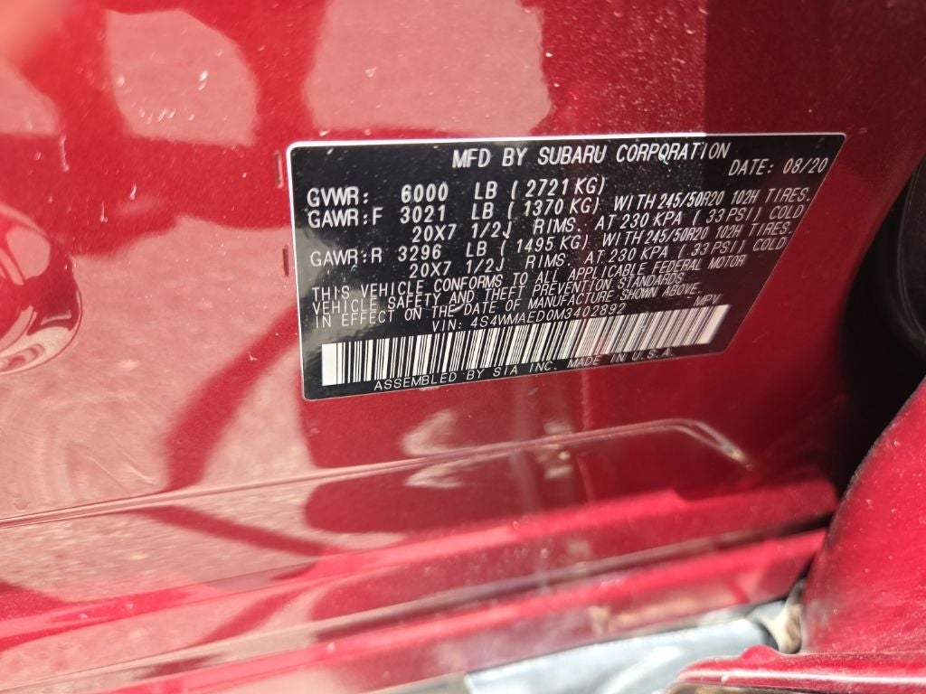2021 Subaru Ascent Premium