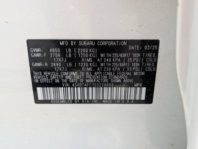 2025 Subaru Outback Premium w/Sunroof