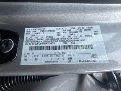 2026 Ford F-150 Lariat Black Appearance Pkg