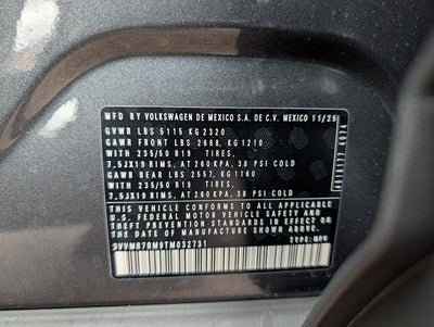 2026 Volkswagen Tiguan 2.0T SE
