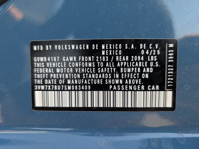 2025 Volkswagen Jetta 1.5T SE