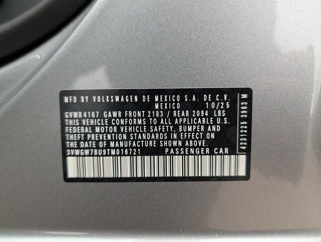2026 Volkswagen Jetta 1.5T SEL
