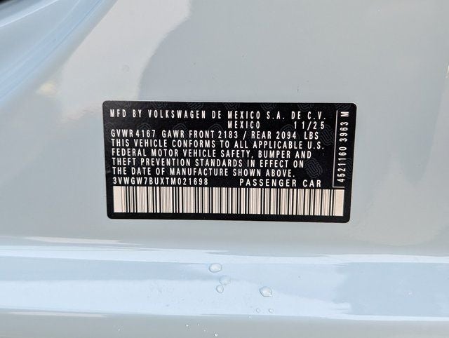 2026 Volkswagen Jetta 1.5T SEL