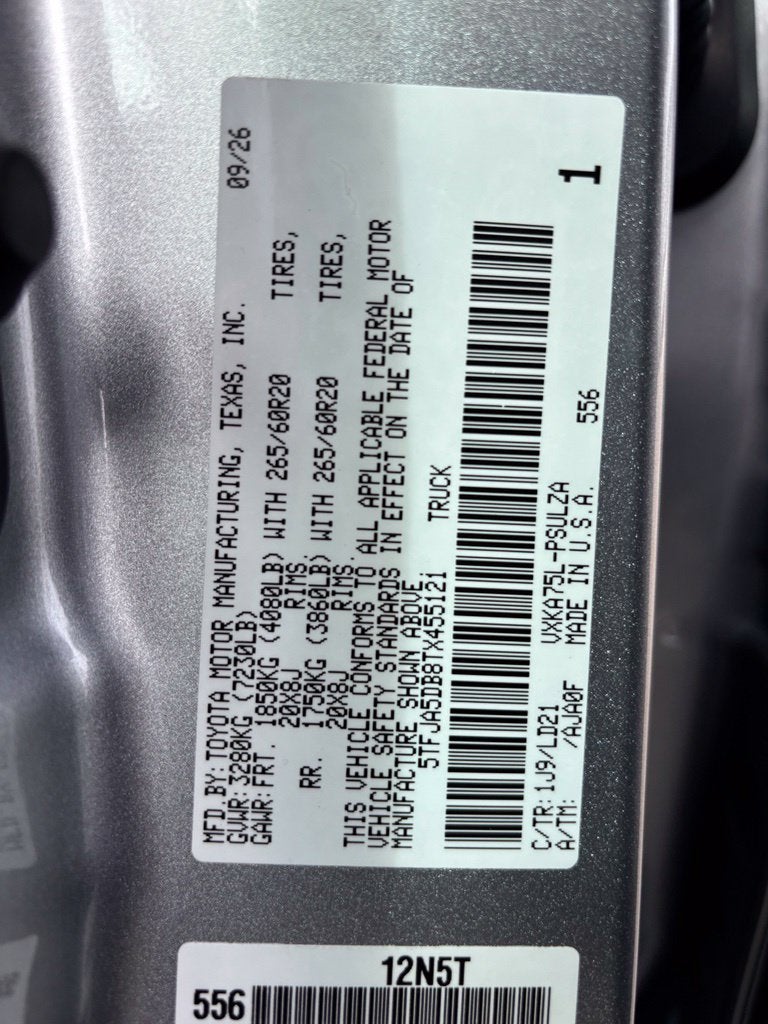 2026 Toyota Tundra Limited