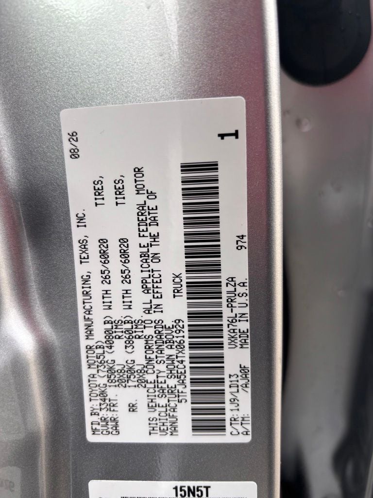 2026 Toyota Tundra Limited