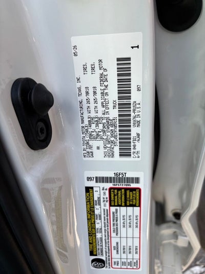 2026 Toyota Tundra SR5