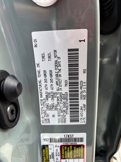 2026 Toyota Tundra 1794