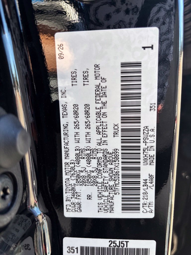 2026 Toyota Tundra Hybrid 1794 Edition