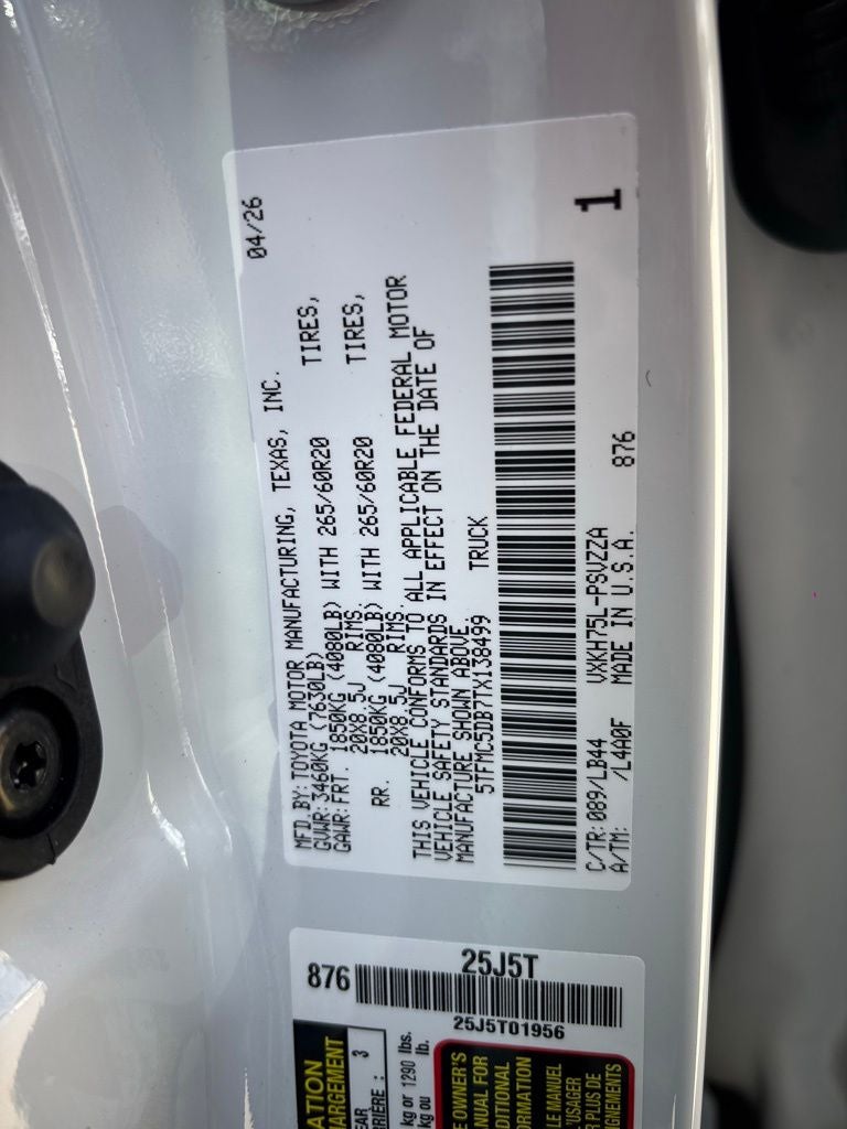 2026 Toyota Tundra Hybrid 1794 Edition