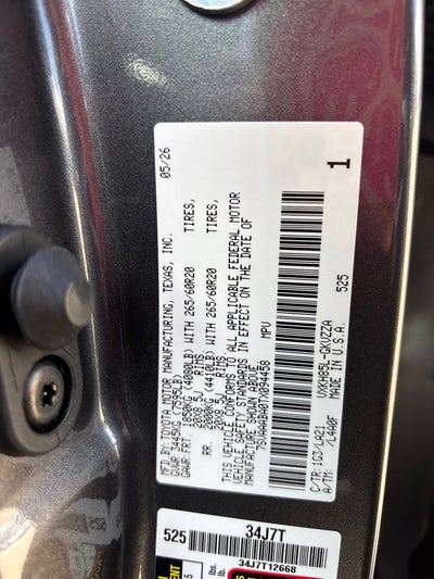 2026 Toyota Sequoia Platinum
