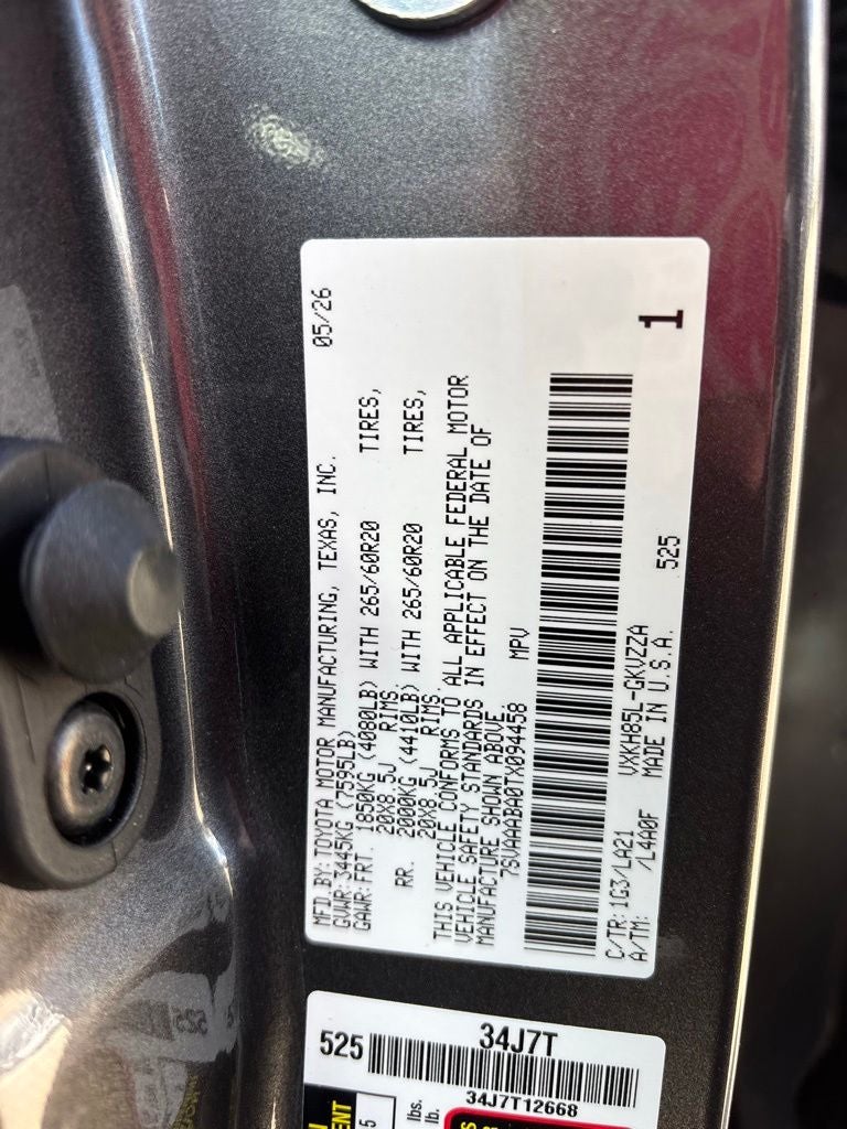 2026 Toyota Sequoia Platinum