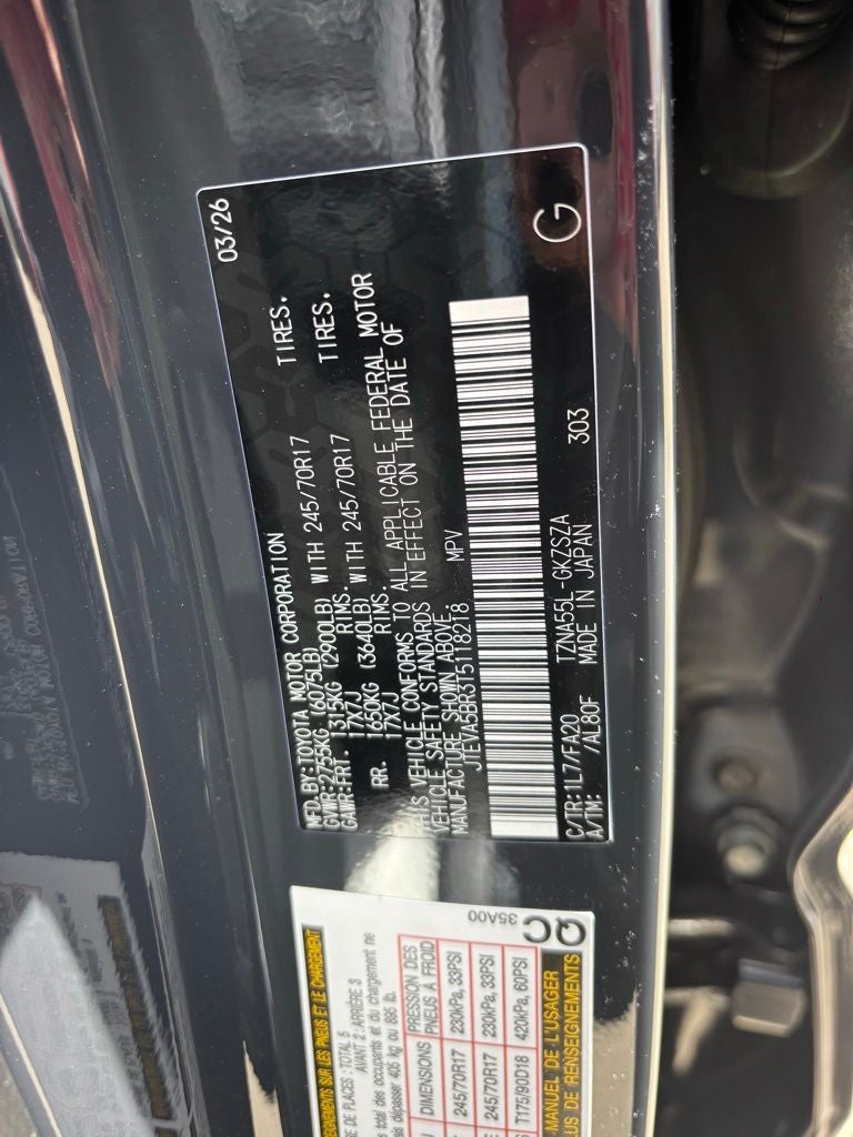 2026 Toyota 4Runner SR5