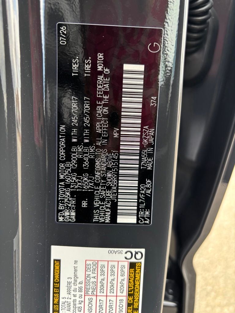 2026 Toyota 4Runner SR5