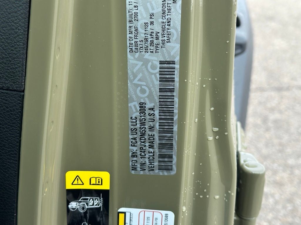2025 Jeep Wrangler Sport S