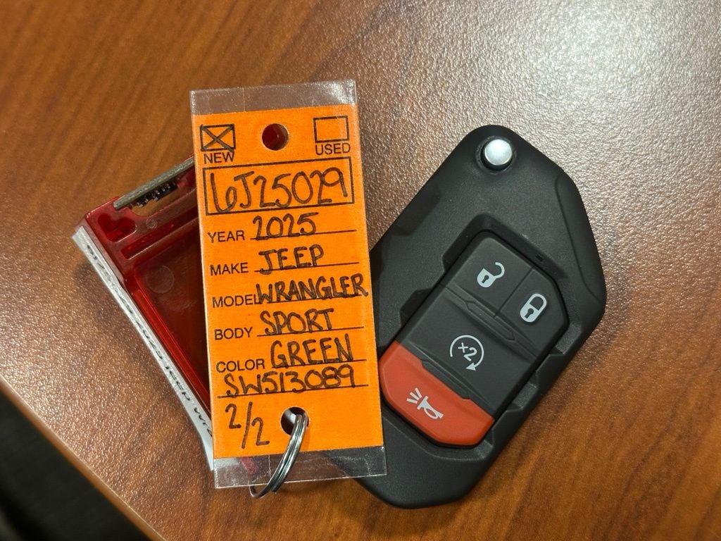 2025 Jeep Wrangler Sport S