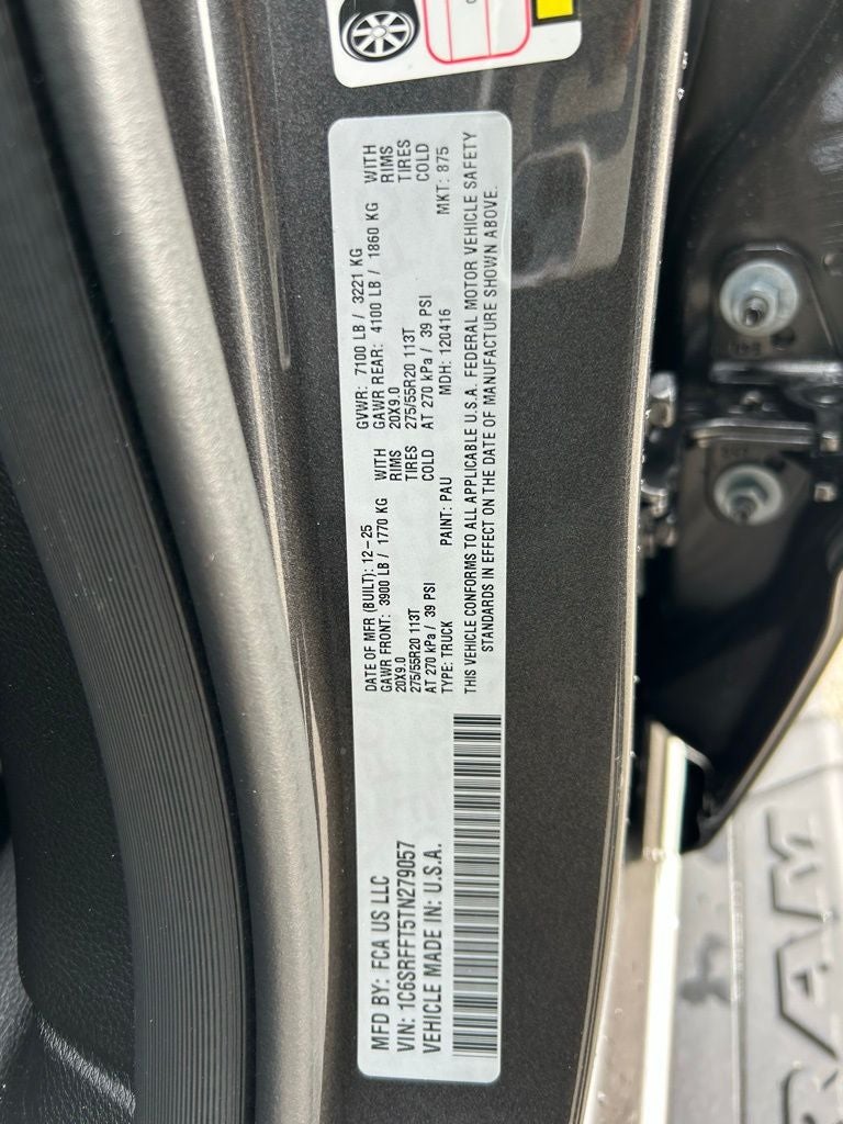 2026 RAM Ram 1500 Big Horn/Lone Star Night Edition