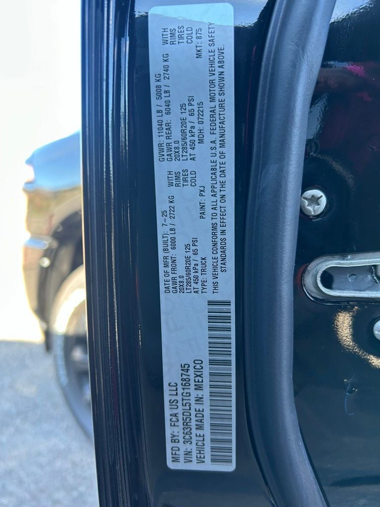 2026 RAM Ram 2500 Big Horn Night Edition