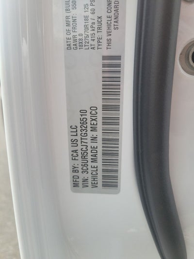 2026 RAM Ram 2500 Tradesman