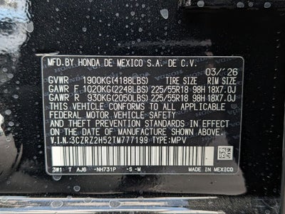 2026 Honda HR-V Sport