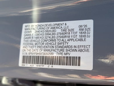 2026 Honda Passport TrailSport