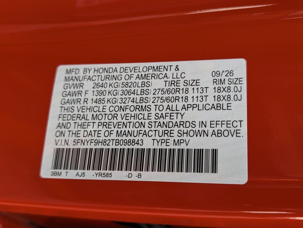 2026 Honda Passport TrailSport Elite Blackout