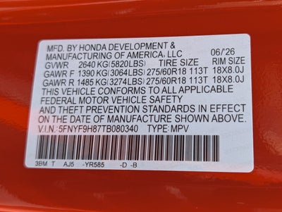 2026 Honda Passport TrailSport Elite