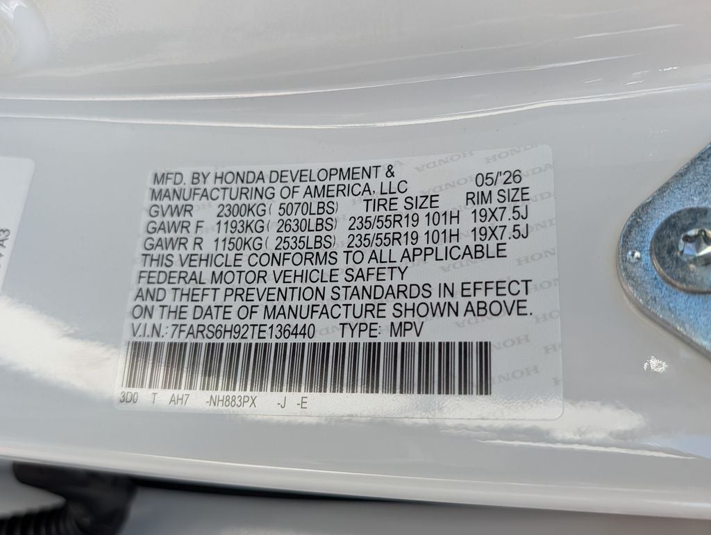2026 Honda CR-V Hybrid Sport Touring