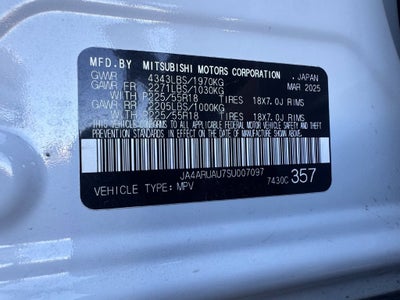 2025 Mitsubishi Outlander Sport 2.0 SE