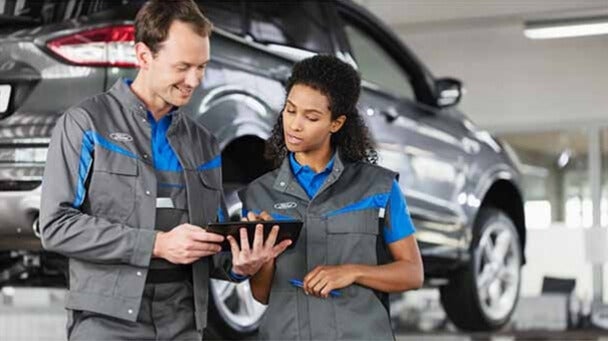 Certified Ford Service Center workshop